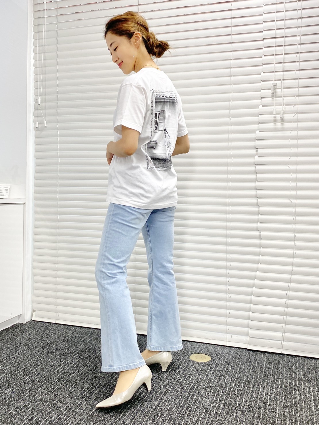 from Yuki 1st Anniversary !！仙名彩世デザイン  BackプリントホワイトTシャツ